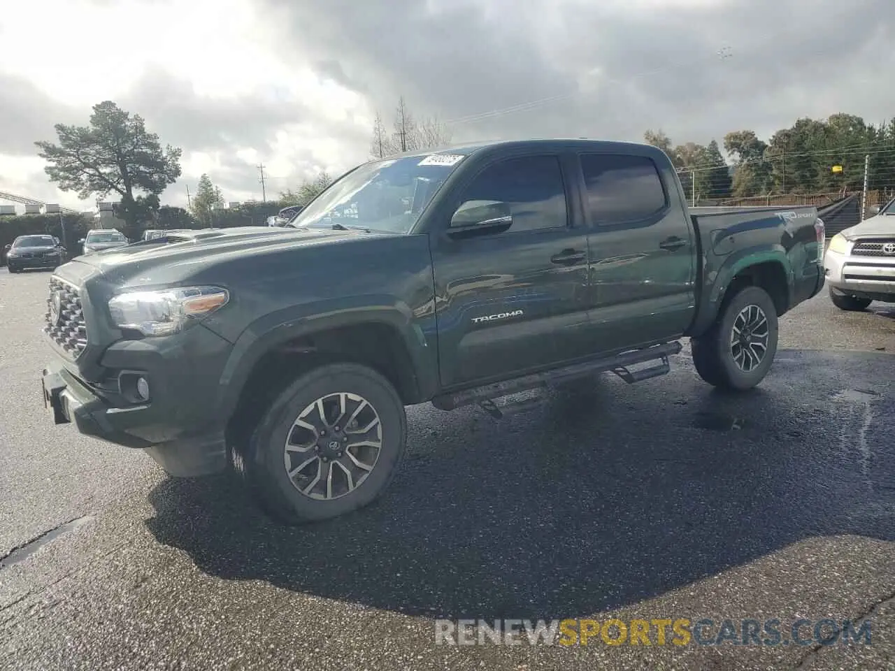 1 Photograph of a damaged car 3TMAZ5CN0MM155035 TOYOTA TACOMA 2021