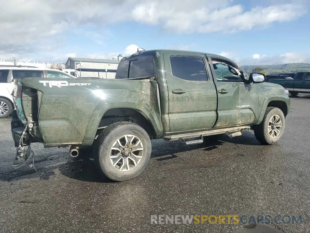 3 Photograph of a damaged car 3TMAZ5CN0MM155035 TOYOTA TACOMA 2021