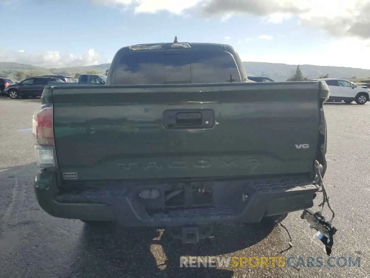 6 Photograph of a damaged car 3TMAZ5CN0MM155035 TOYOTA TACOMA 2021