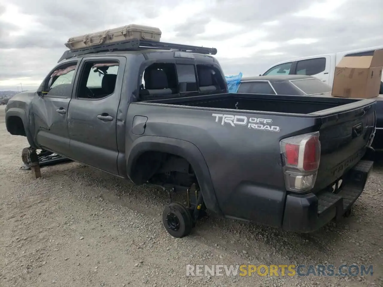 3 Photograph of a damaged car 3TMAZ5CN1MM147347 TOYOTA TACOMA 2021