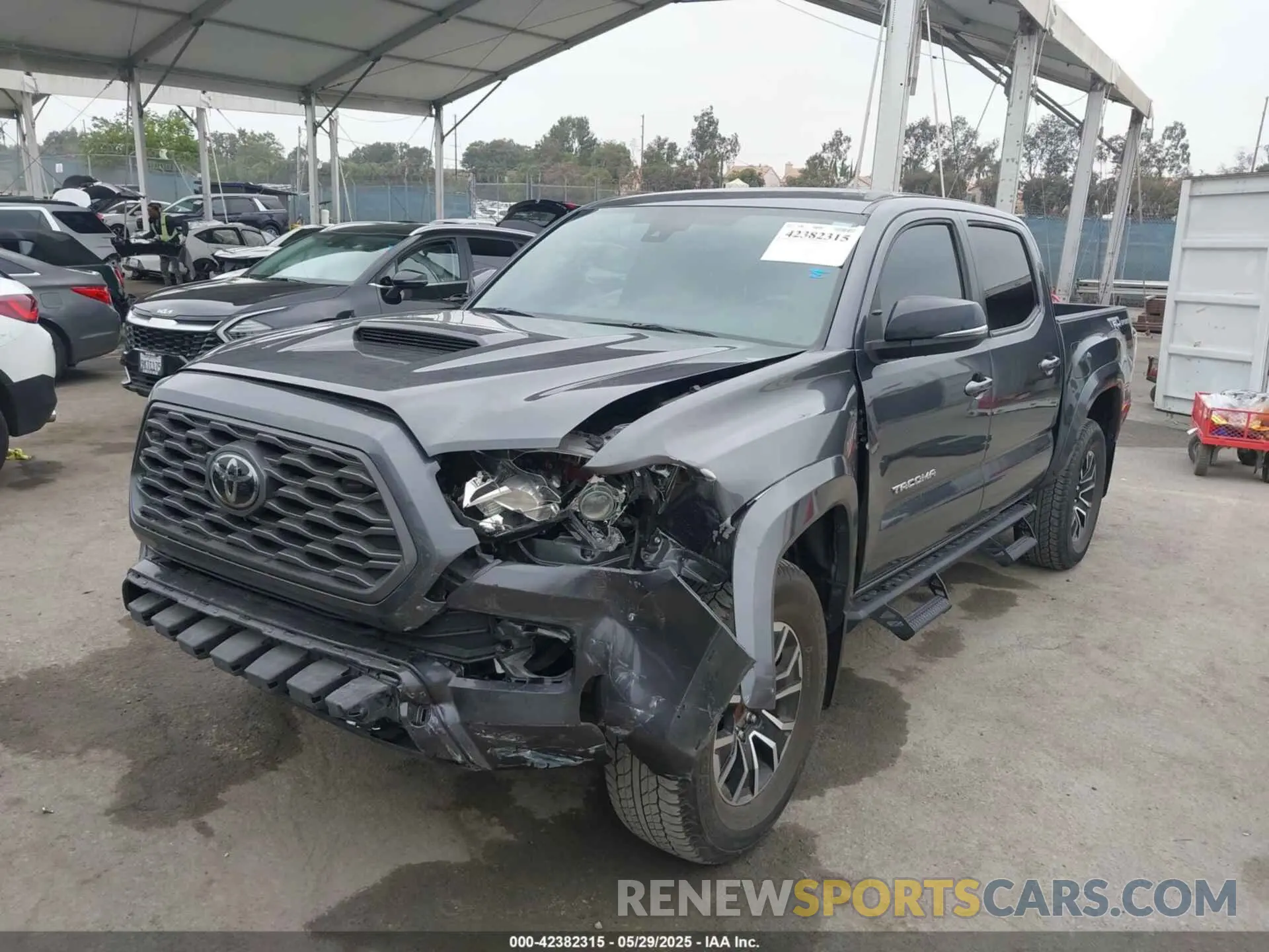 2 Фотография поврежденного автомобиля 3TMAZ5CN2MM142304 TOYOTA TACOMA 2021