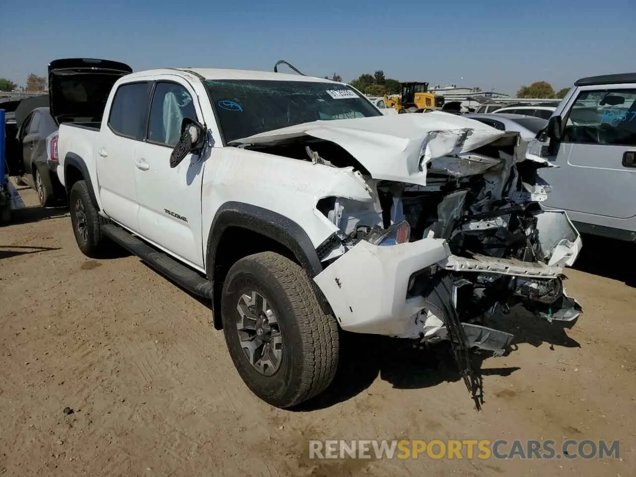 1 Photograph of a damaged car 3TMAZ5CN2MM145686 TOYOTA TACOMA 2021