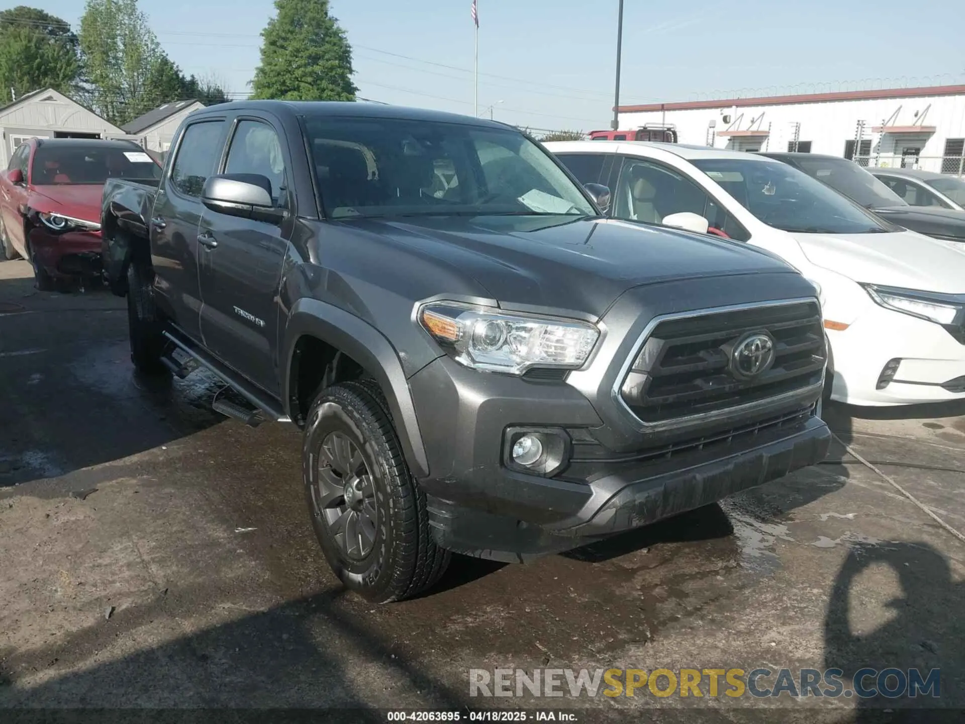 1 Фотография поврежденного автомобиля 3TMAZ5CN2MM156736 TOYOTA TACOMA 2021