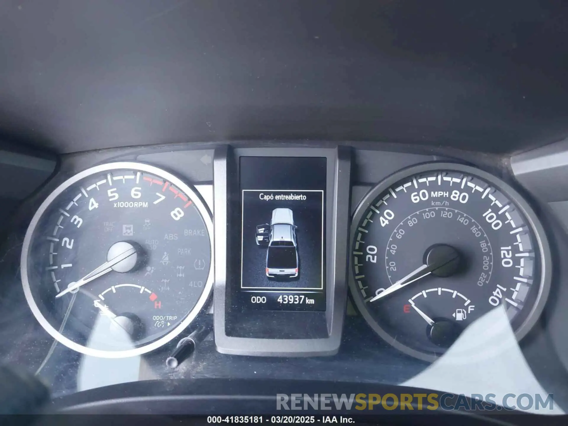 7 Photograph of a damaged car 3TMAZ5CN2MM159460 TOYOTA TACOMA 2021
