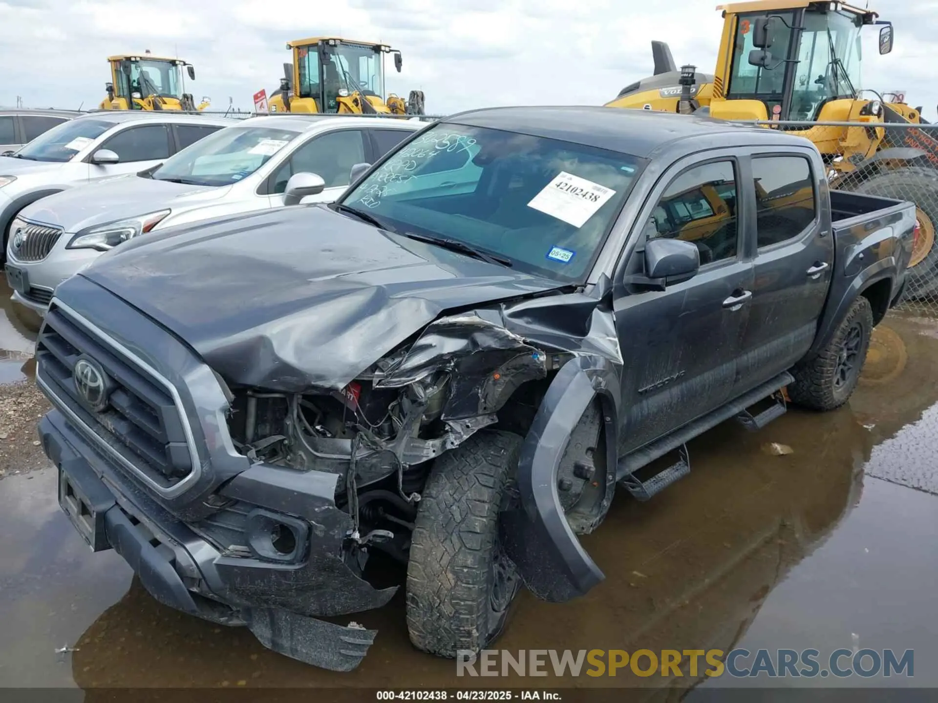 2 Фотография поврежденного автомобиля 3TMAZ5CN3MM151268 TOYOTA TACOMA 2021