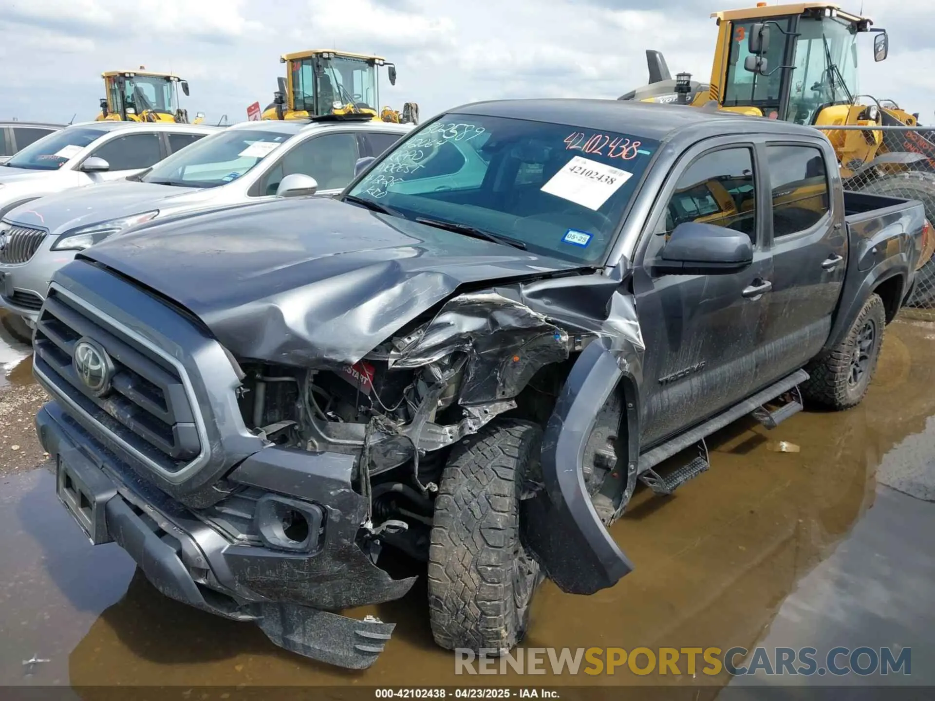6 Фотография поврежденного автомобиля 3TMAZ5CN3MM151268 TOYOTA TACOMA 2021