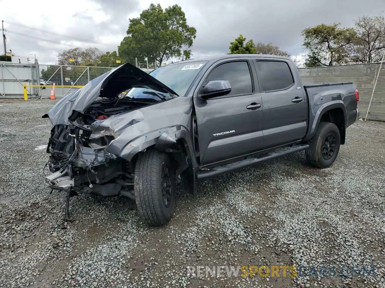 1 Photograph of a damaged car 3TMAZ5CN4MM144491 TOYOTA TACOMA 2021