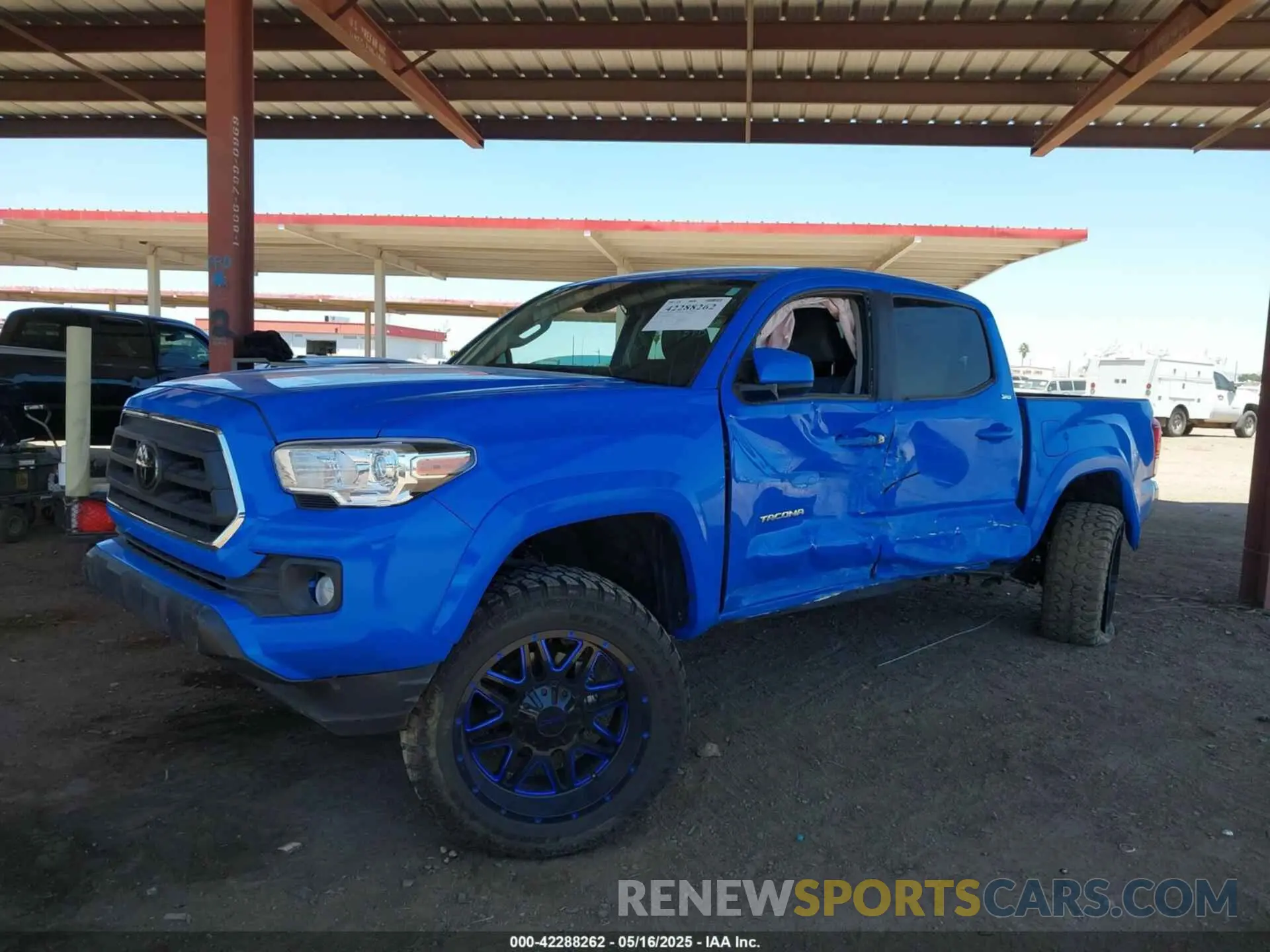 6 Photograph of a damaged car 3TMAZ5CN4MM154325 TOYOTA TACOMA 2021
