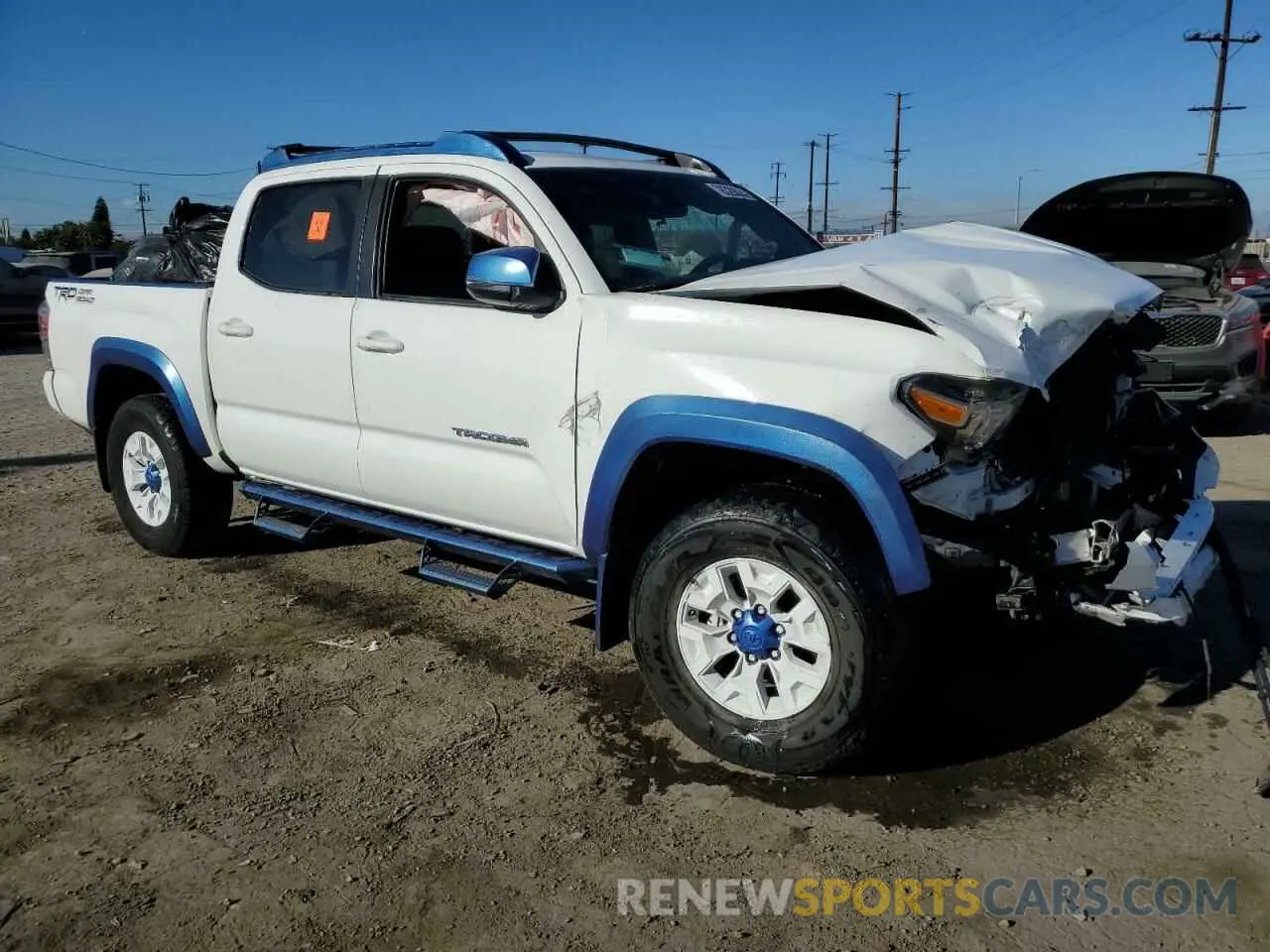 4 Фотография поврежденного автомобиля 3TMAZ5CN4MM155605 TOYOTA TACOMA 2021