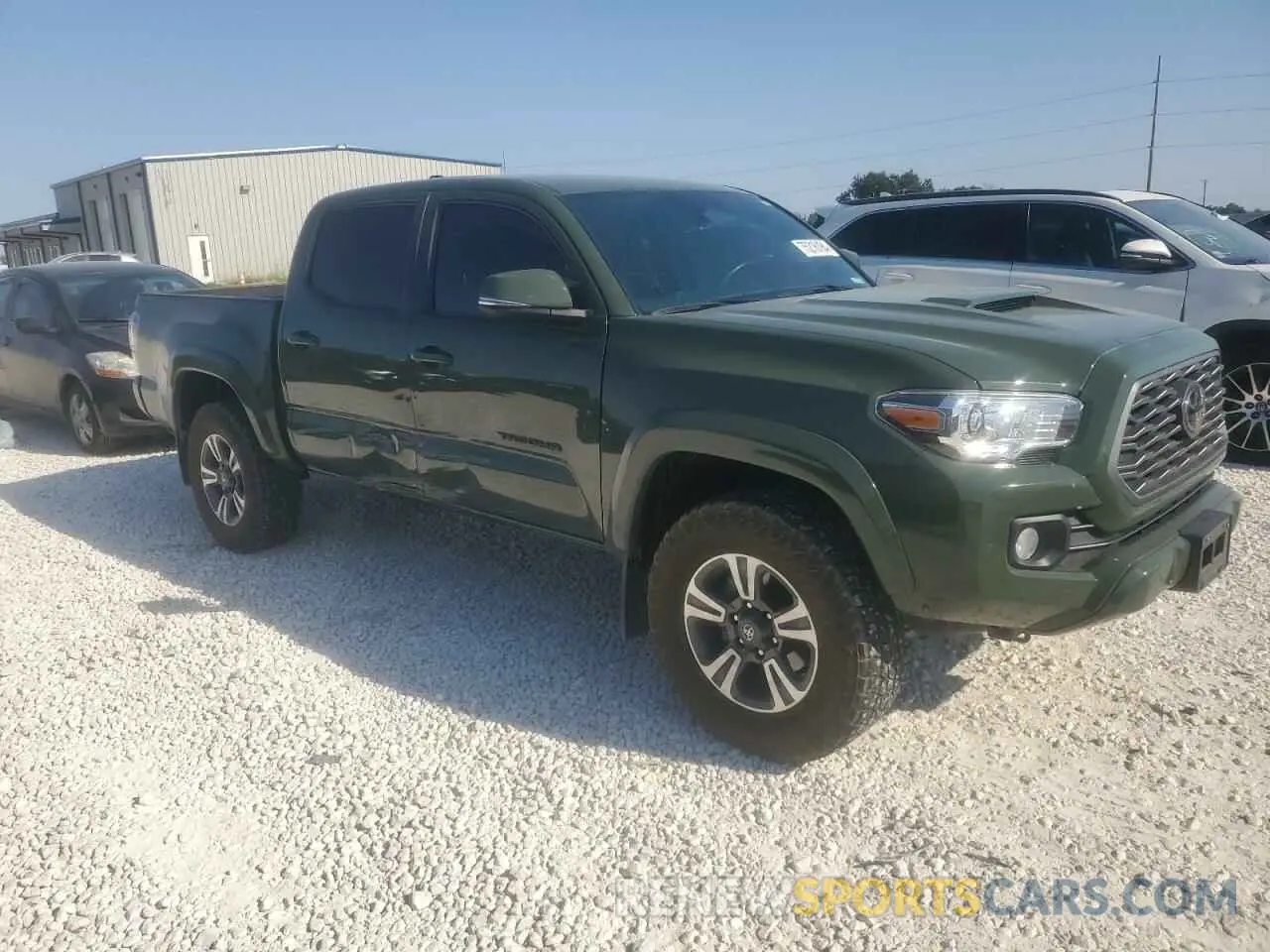 4 Photograph of a damaged car 3TMAZ5CN5MM141891 TOYOTA TACOMA 2021