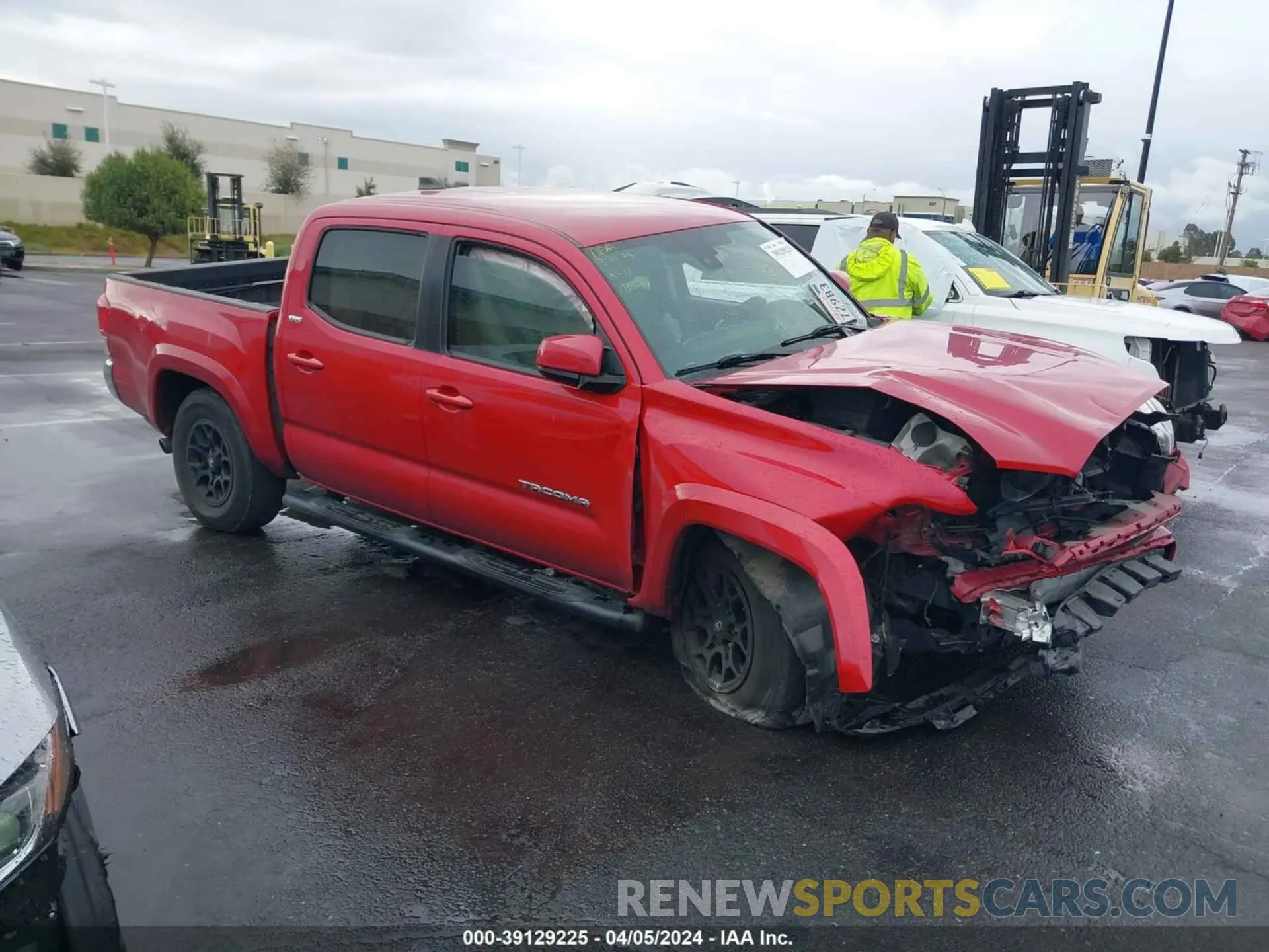 1 Photograph of a damaged car 3TMAZ5CN5MM142944 TOYOTA TACOMA 2021