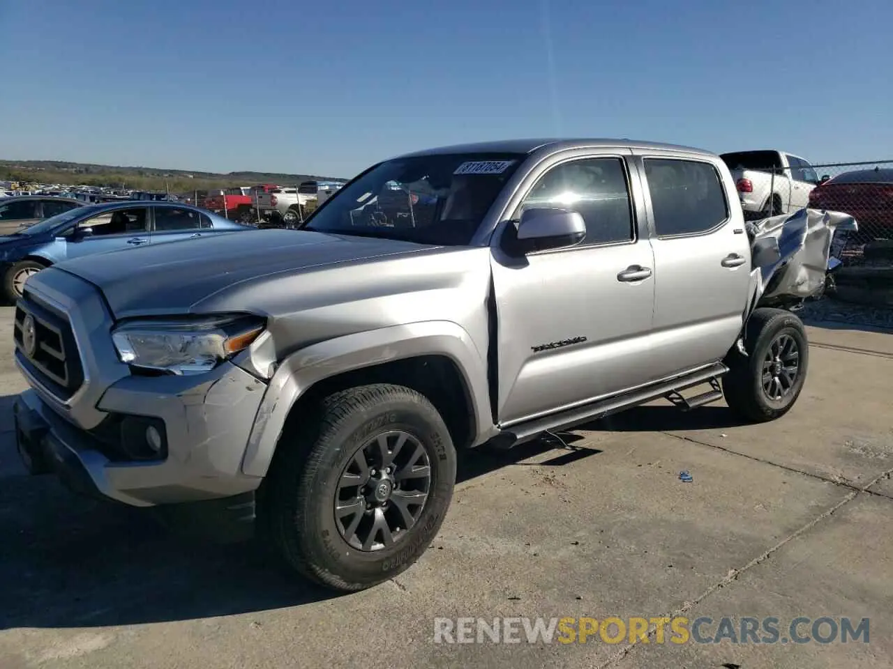 1 Photograph of a damaged car 3TMAZ5CN5MM149926 TOYOTA TACOMA 2021