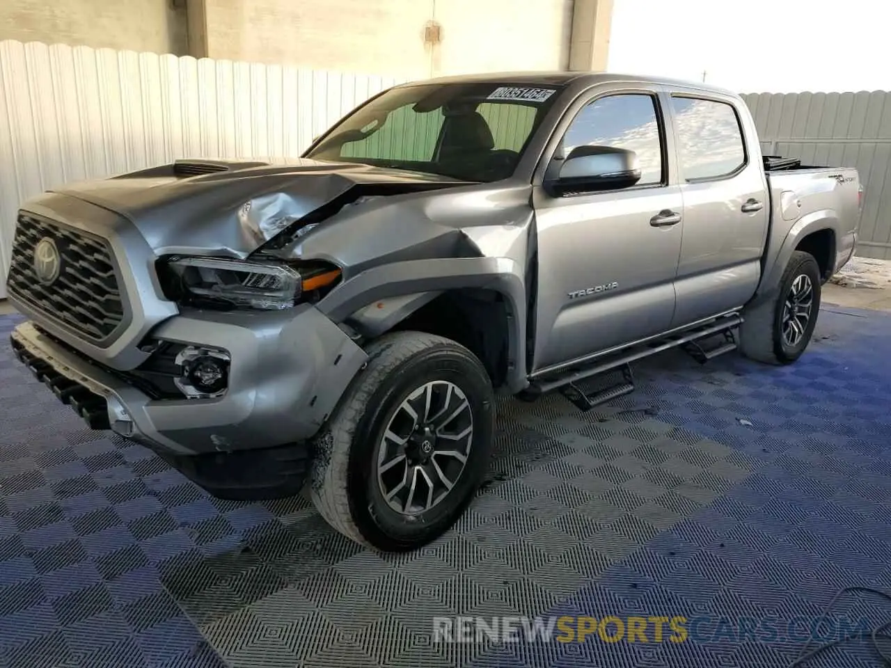 1 Photograph of a damaged car 3TMAZ5CN6MM142175 TOYOTA TACOMA 2021