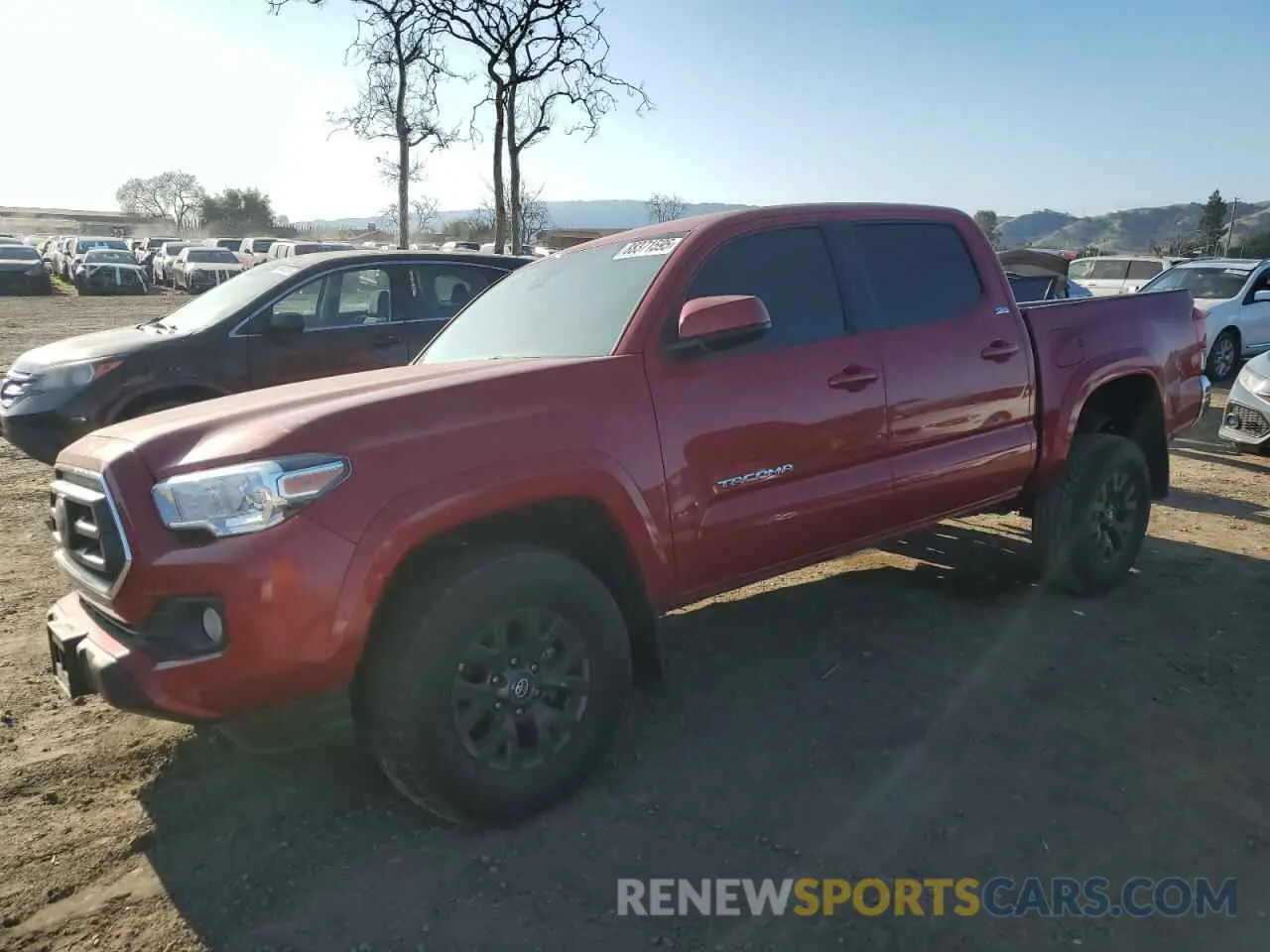 1 Photograph of a damaged car 3TMAZ5CN7MM155081 TOYOTA TACOMA 2021
