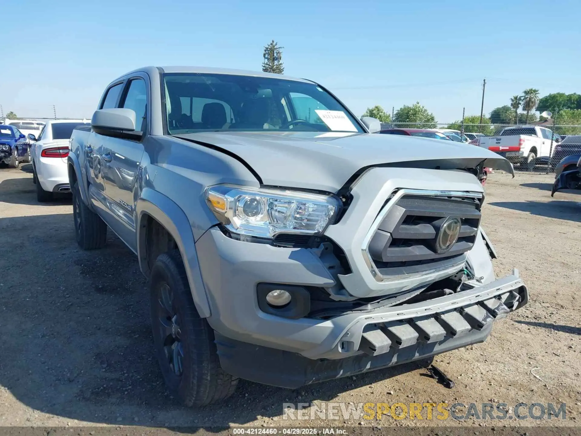 1 Photograph of a damaged car 3TMAZ5CN8MM143036 TOYOTA TACOMA 2021