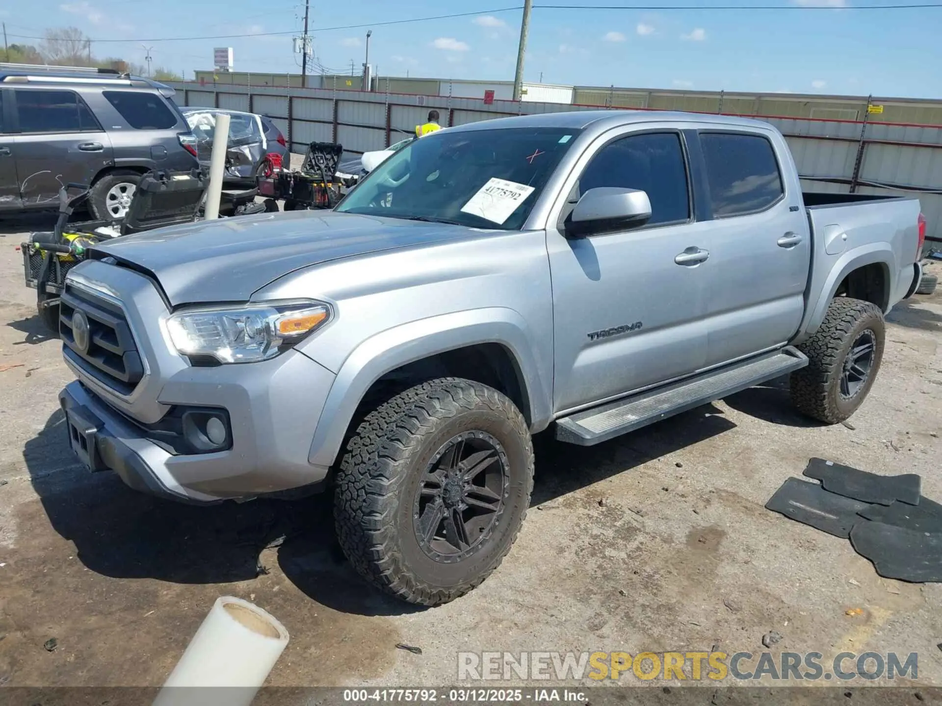 2 Фотография поврежденного автомобиля 3TMAZ5CN8MM150620 TOYOTA TACOMA 2021