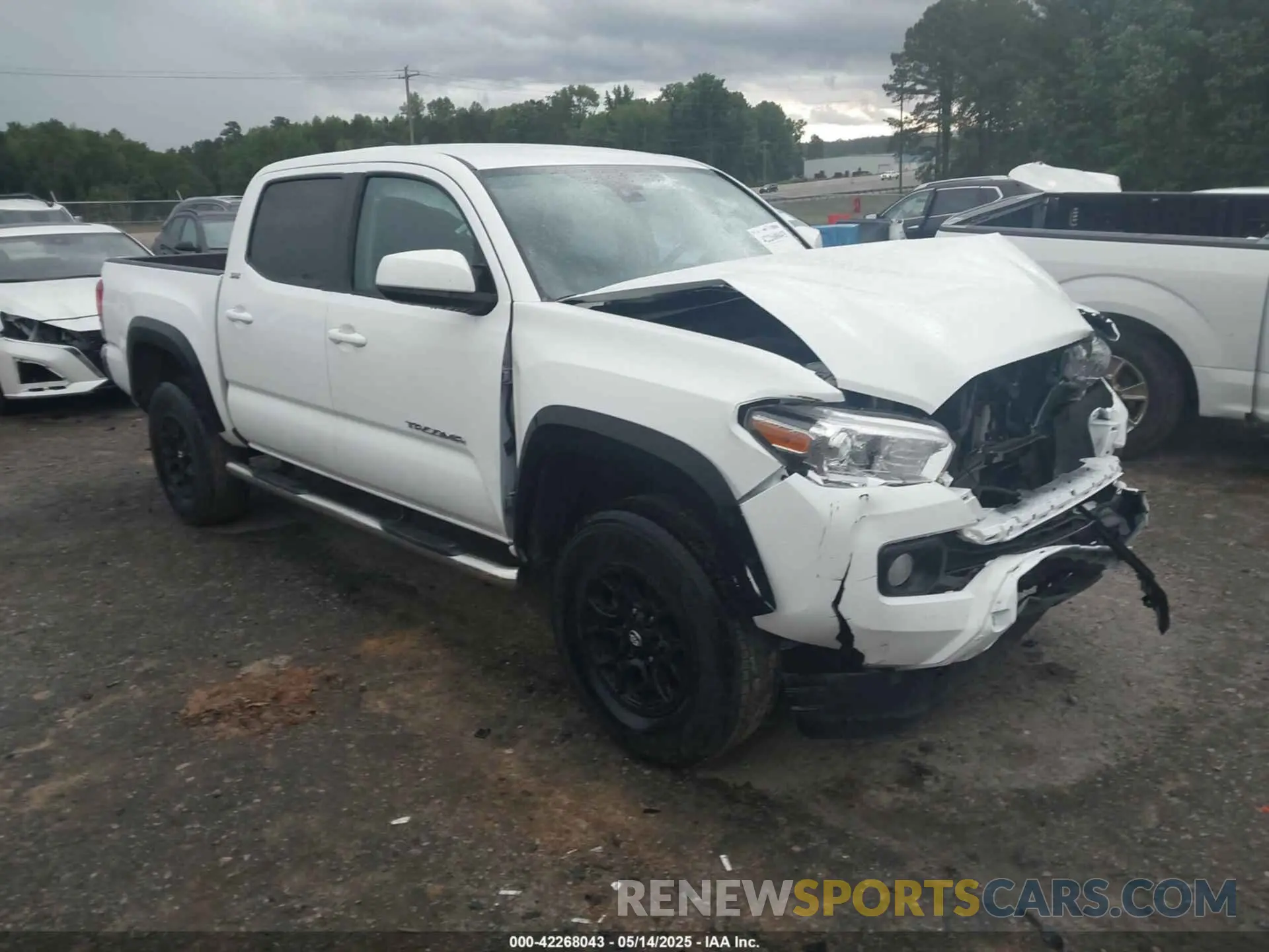 1 Photograph of a damaged car 3TMAZ5CN8MM157177 TOYOTA TACOMA 2021