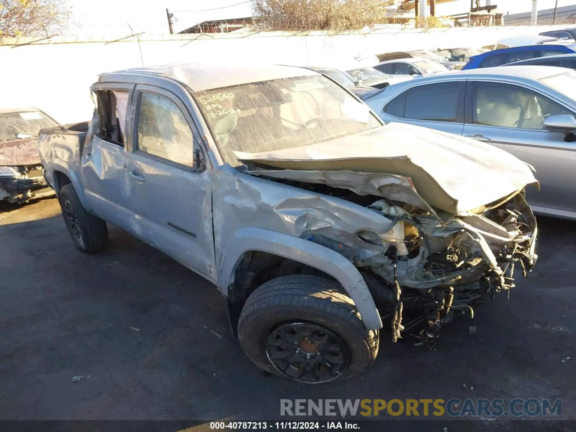 1 Фотография поврежденного автомобиля 3TMAZ5CN9MM148357 TOYOTA TACOMA 2021