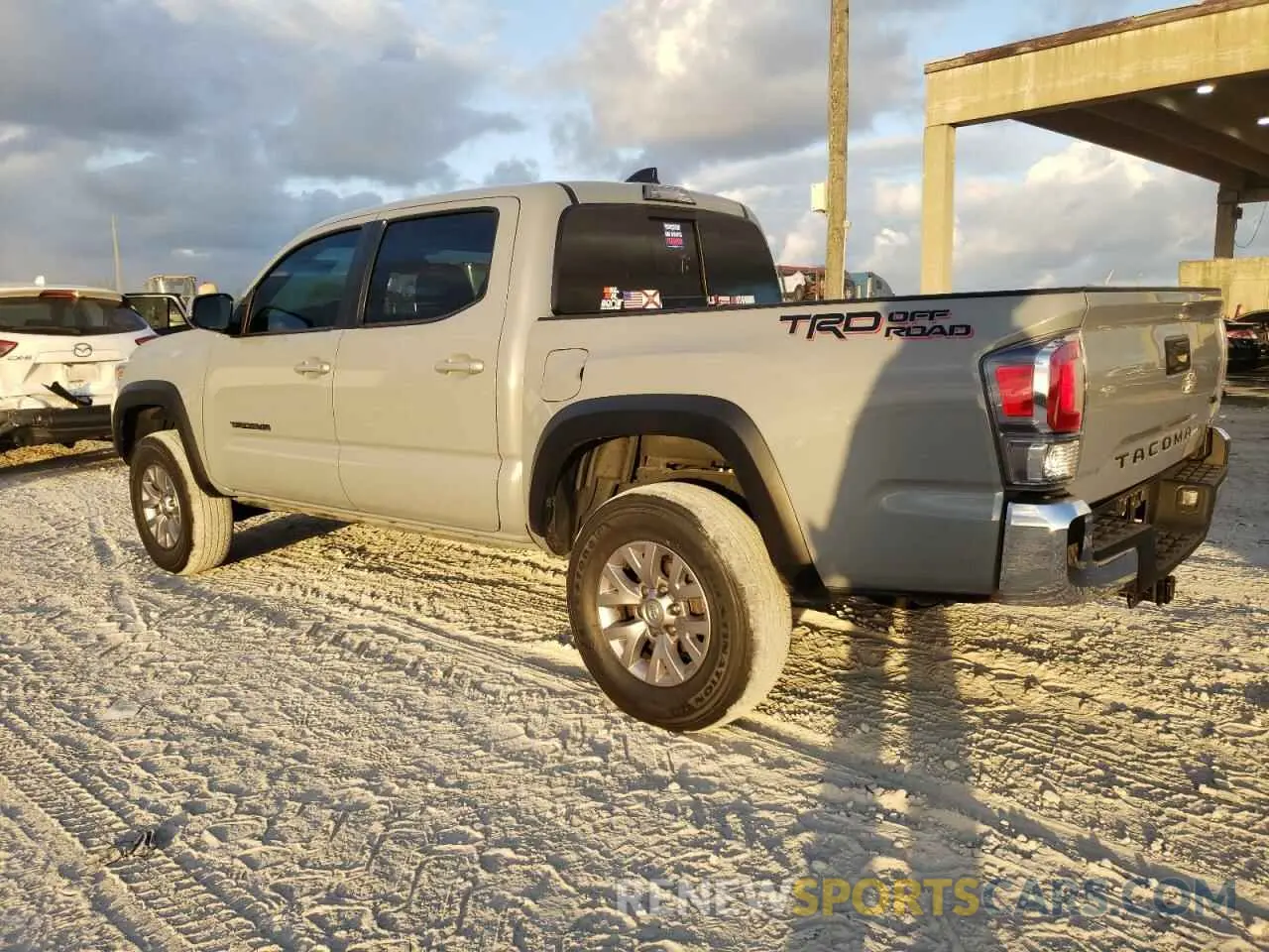 2 Photograph of a damaged car 3TMAZ5CNXMM147119 TOYOTA TACOMA 2021