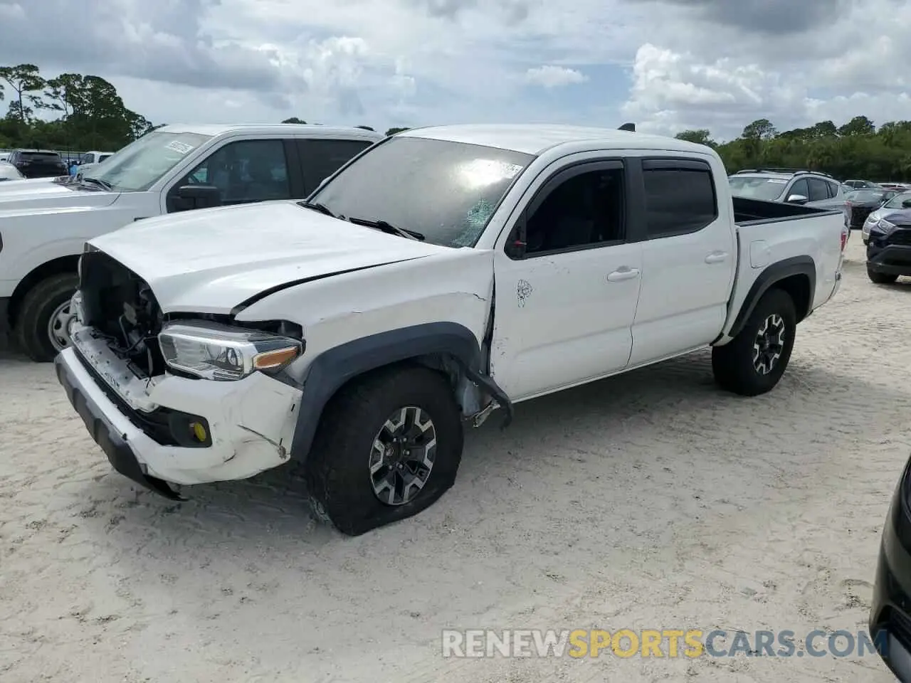 1 Фотография поврежденного автомобиля 3TMAZ5CNXMM150571 TOYOTA TACOMA 2021