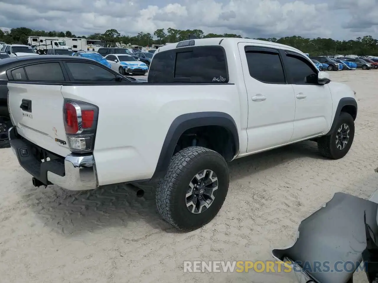 3 Фотография поврежденного автомобиля 3TMAZ5CNXMM150571 TOYOTA TACOMA 2021