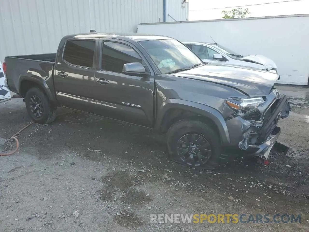 4 Photograph of a damaged car 3TMAZ5CNXMM156385 TOYOTA TACOMA 2021