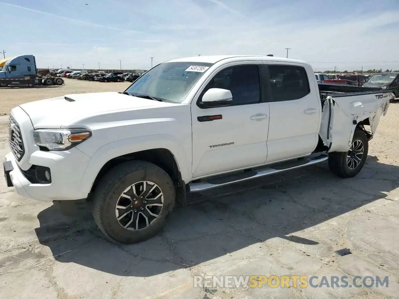 1 Photograph of a damaged car 3TMBZ5DN2MM028029 TOYOTA TACOMA 2021