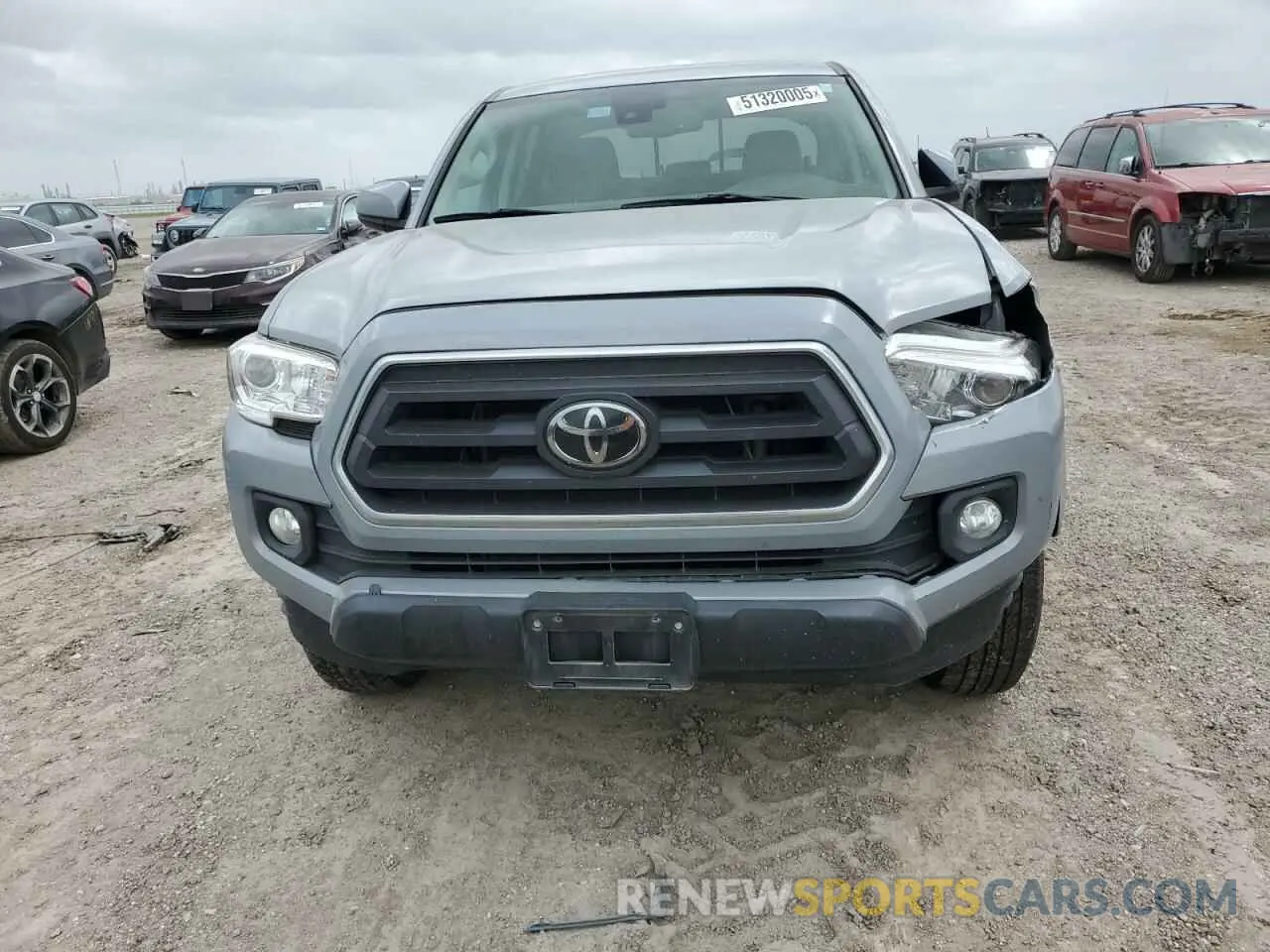5 Фотография поврежденного автомобиля 3TMBZ5DN3MM028976 TOYOTA TACOMA 2021