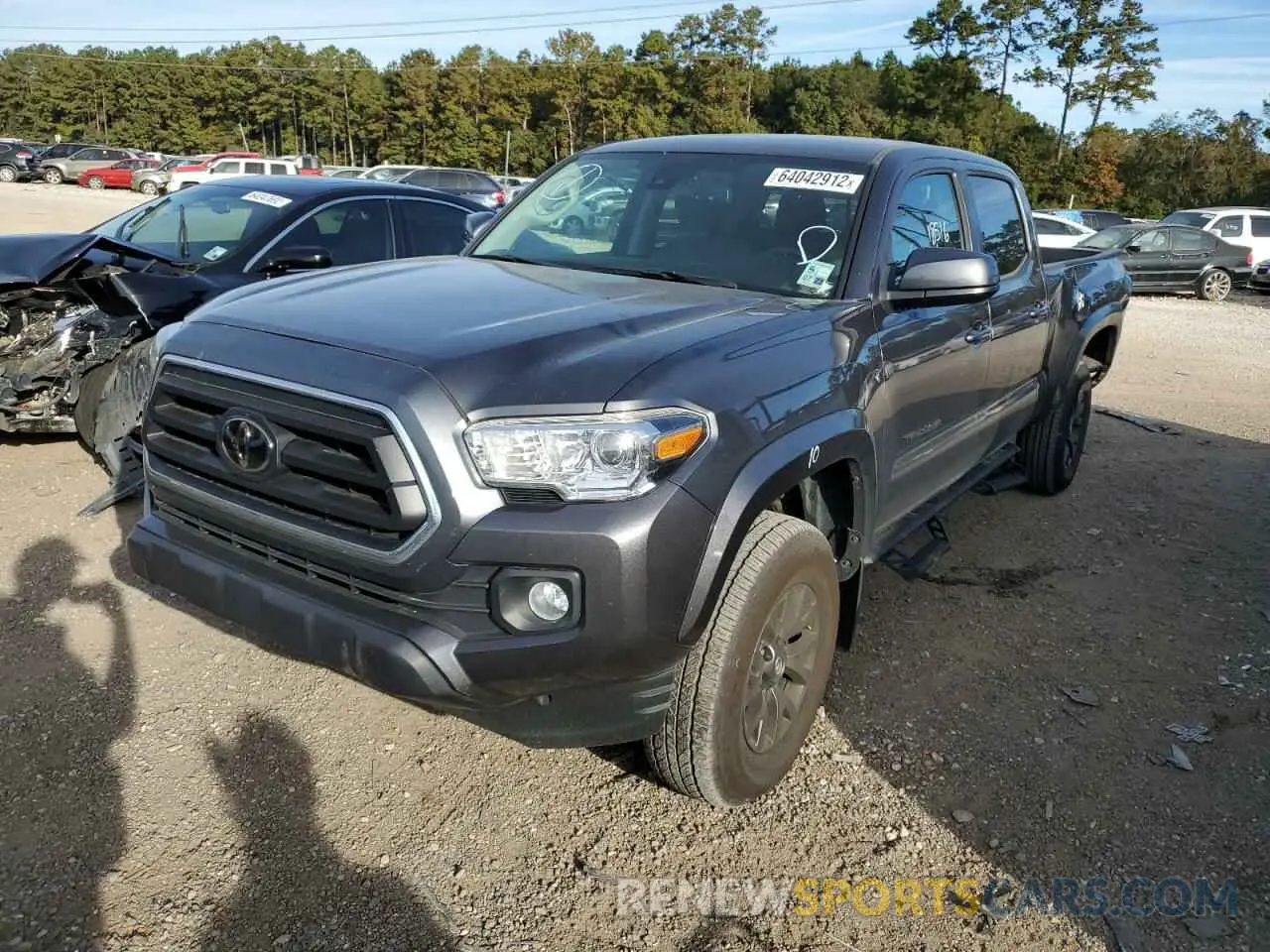 2 Photograph of a damaged car 3TMBZ5DN4MM031708 TOYOTA TACOMA 2021