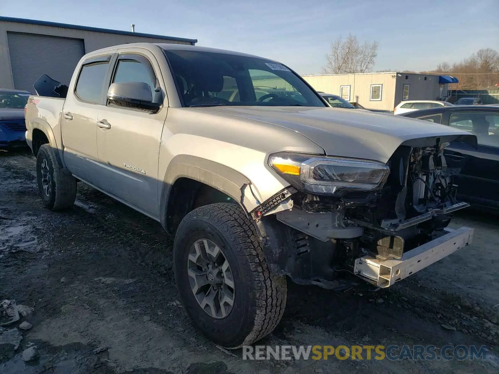 1 Photograph of a damaged car 3TMCZ5AN0MM374668 TOYOTA TACOMA 2021