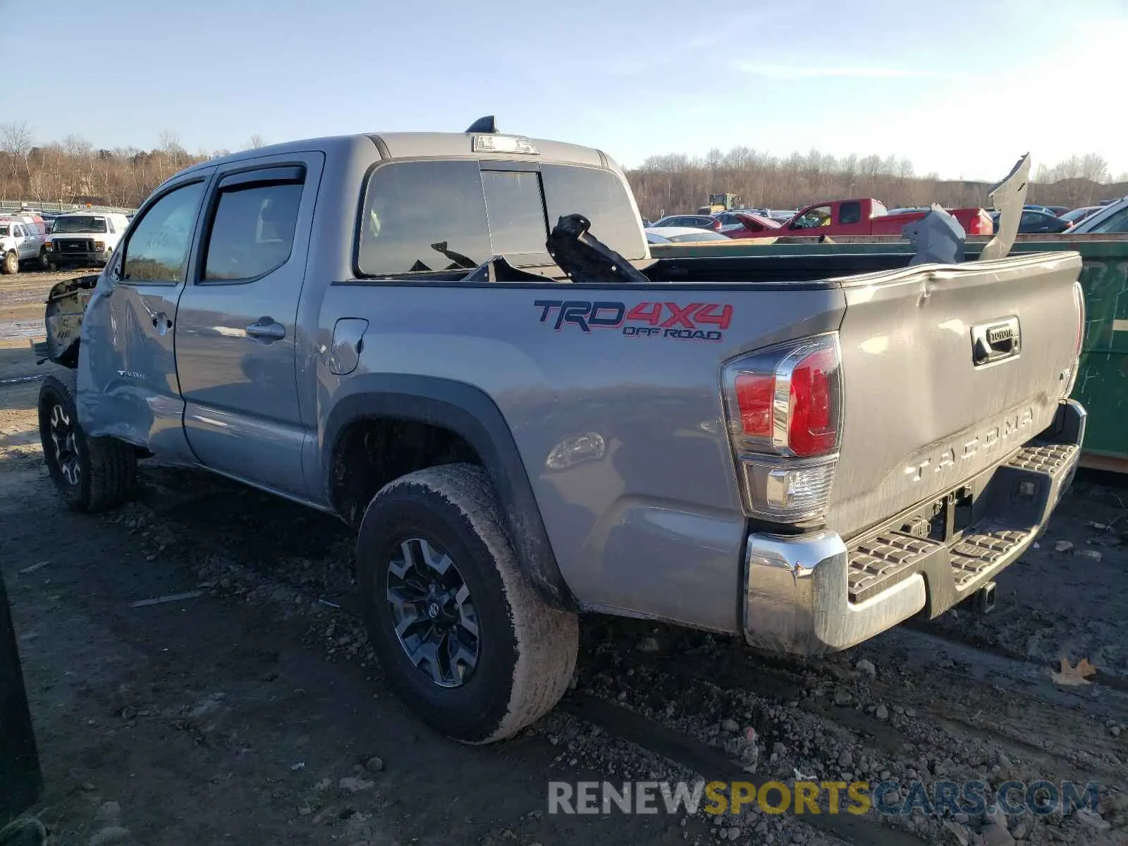 3 Photograph of a damaged car 3TMCZ5AN0MM374668 TOYOTA TACOMA 2021