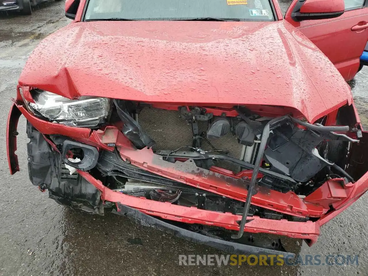 11 Photograph of a damaged car 3TMCZ5AN0MM404638 TOYOTA TACOMA 2021