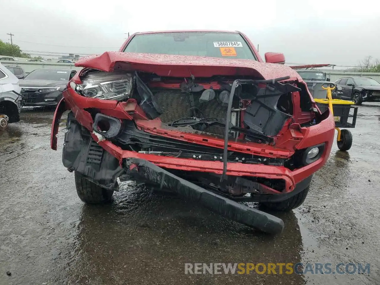 5 Photograph of a damaged car 3TMCZ5AN0MM404638 TOYOTA TACOMA 2021