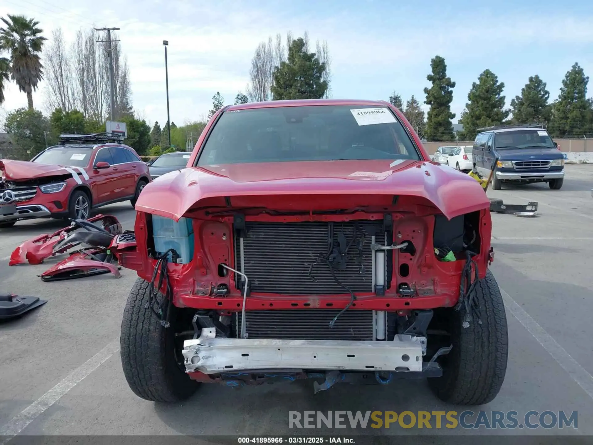 12 Photograph of a damaged car 3TMCZ5AN0MM416627 TOYOTA TACOMA 2021