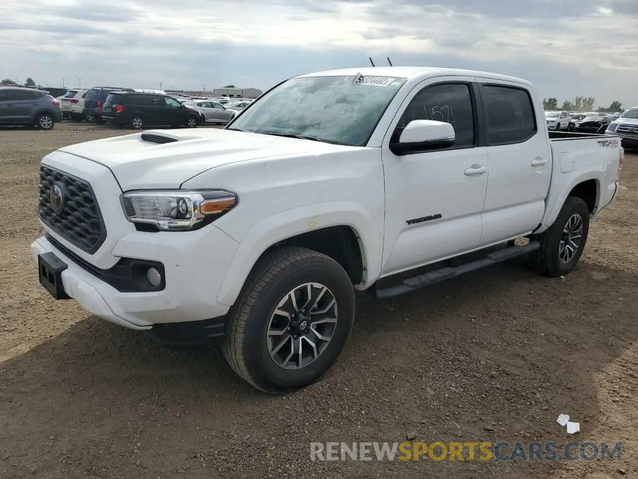 2 Photograph of a damaged car 3TMCZ5AN0MM427644 TOYOTA TACOMA 2021