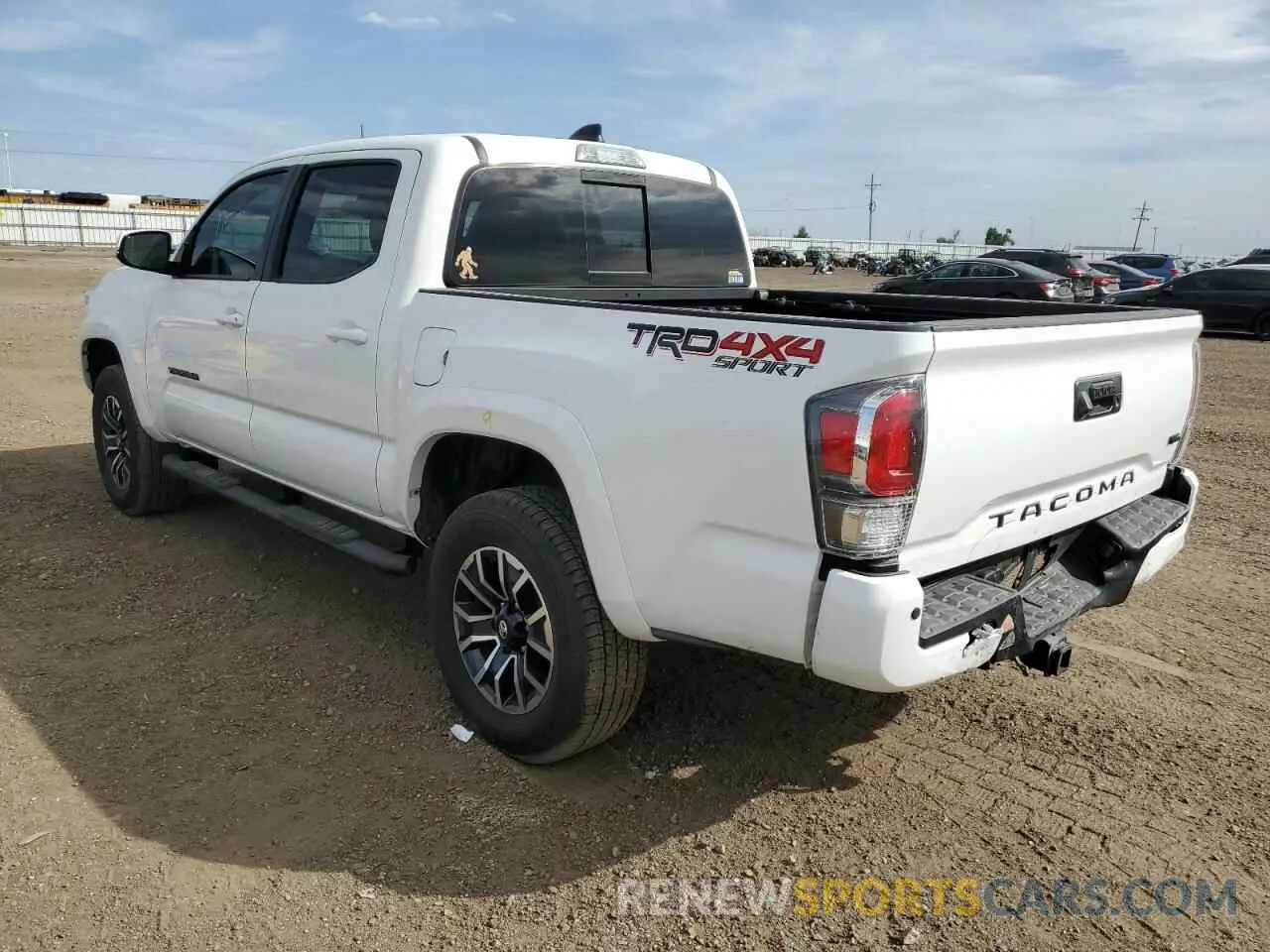 3 Photograph of a damaged car 3TMCZ5AN0MM427644 TOYOTA TACOMA 2021