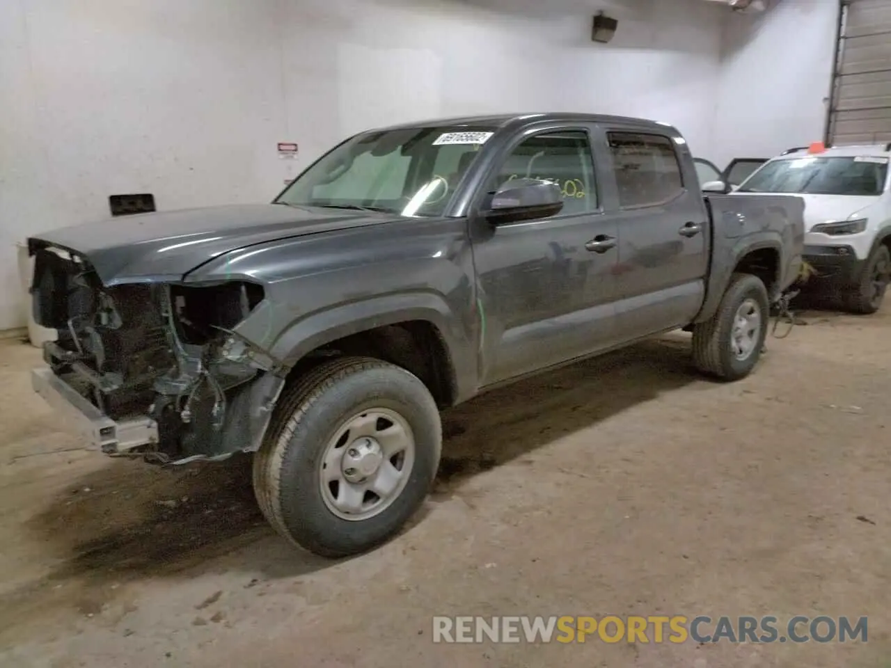 1 Photograph of a damaged car 3TMCZ5AN0MM446078 TOYOTA TACOMA 2021