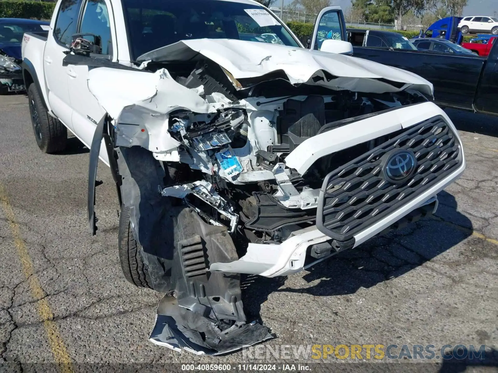 6 Photograph of a damaged car 3TMCZ5AN0MM449854 TOYOTA TACOMA 2021