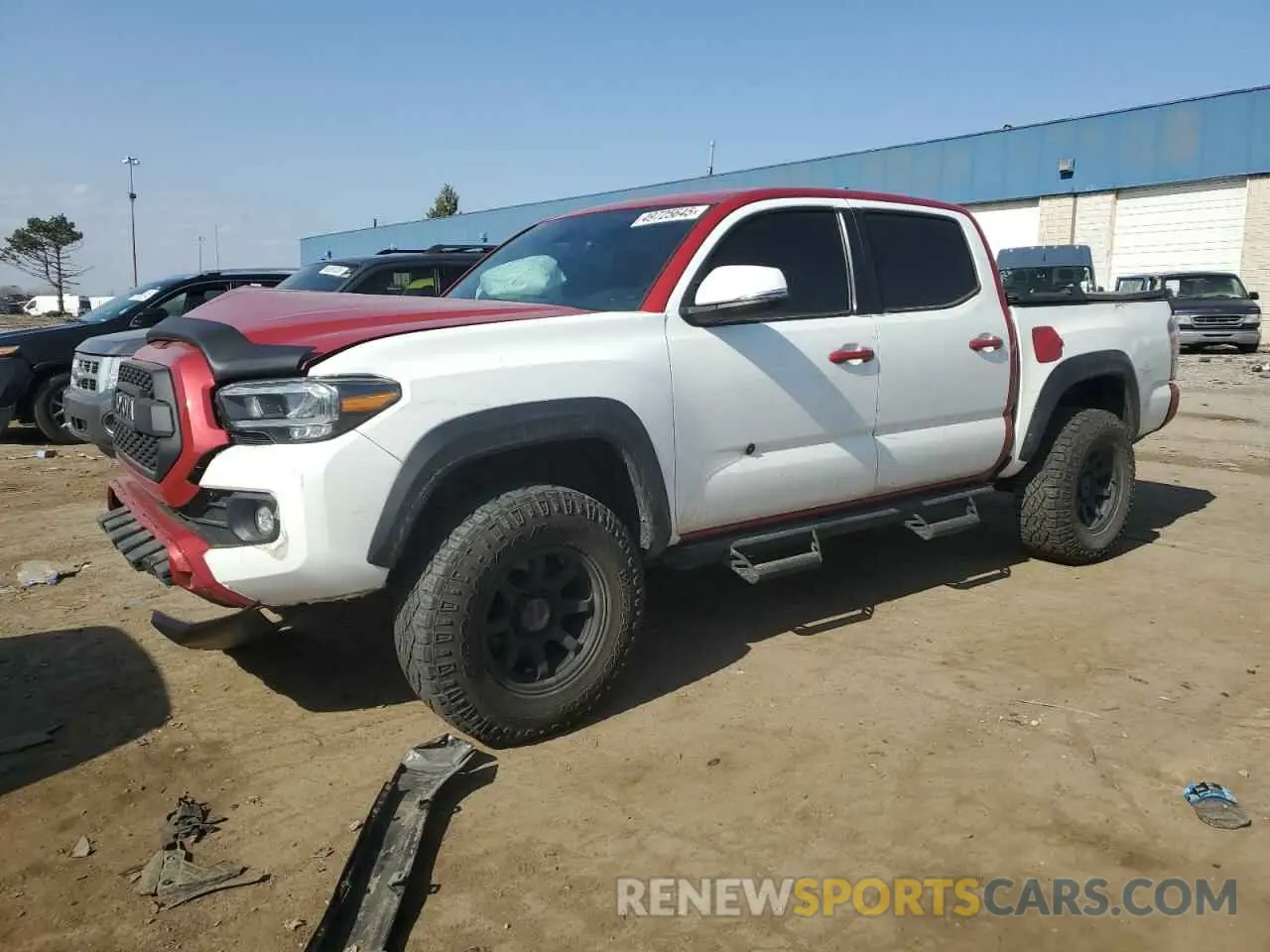 1 Photograph of a damaged car 3TMCZ5AN0MM449983 TOYOTA TACOMA 2021