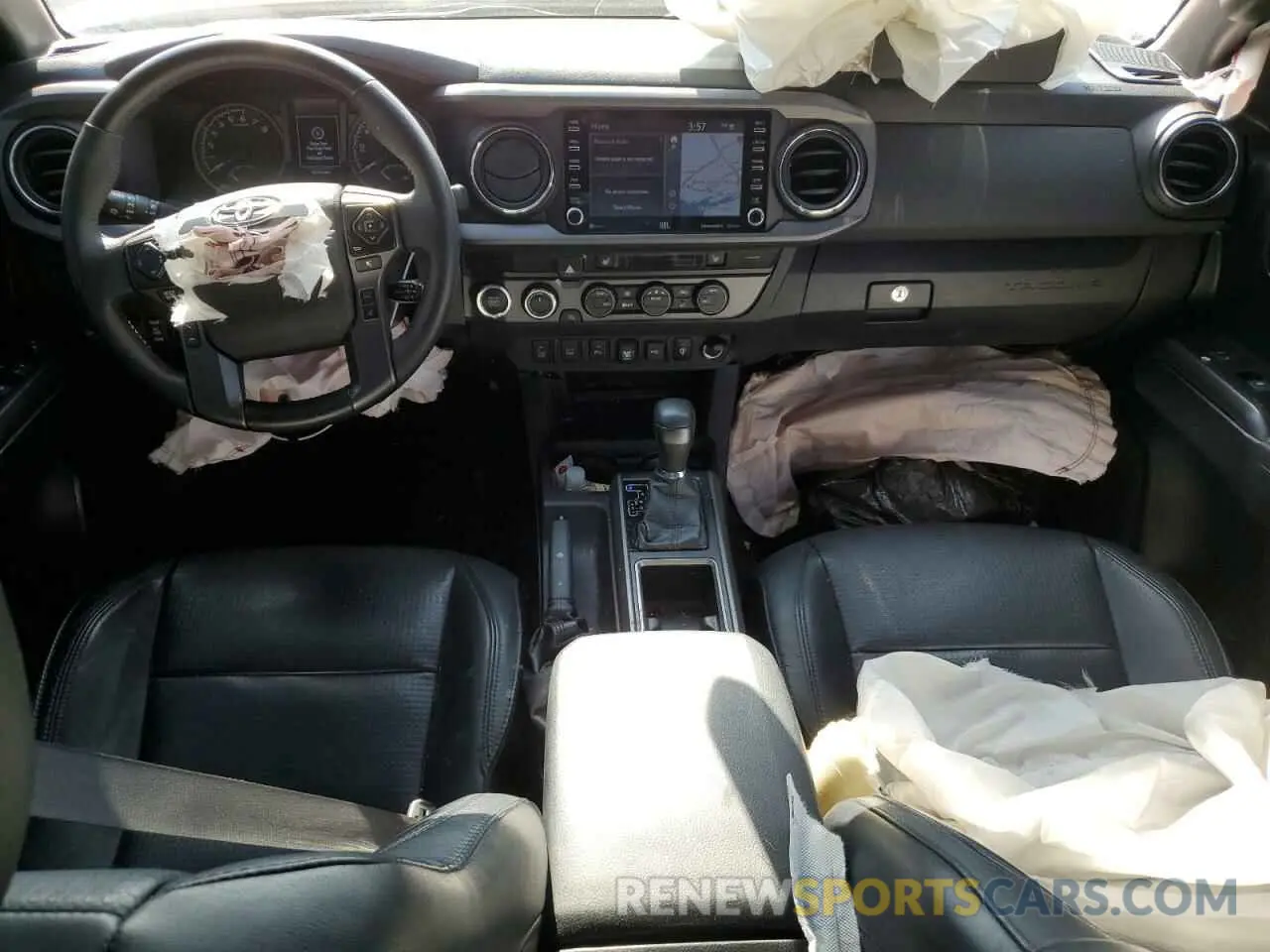 8 Photograph of a damaged car 3TMCZ5AN0MM449983 TOYOTA TACOMA 2021