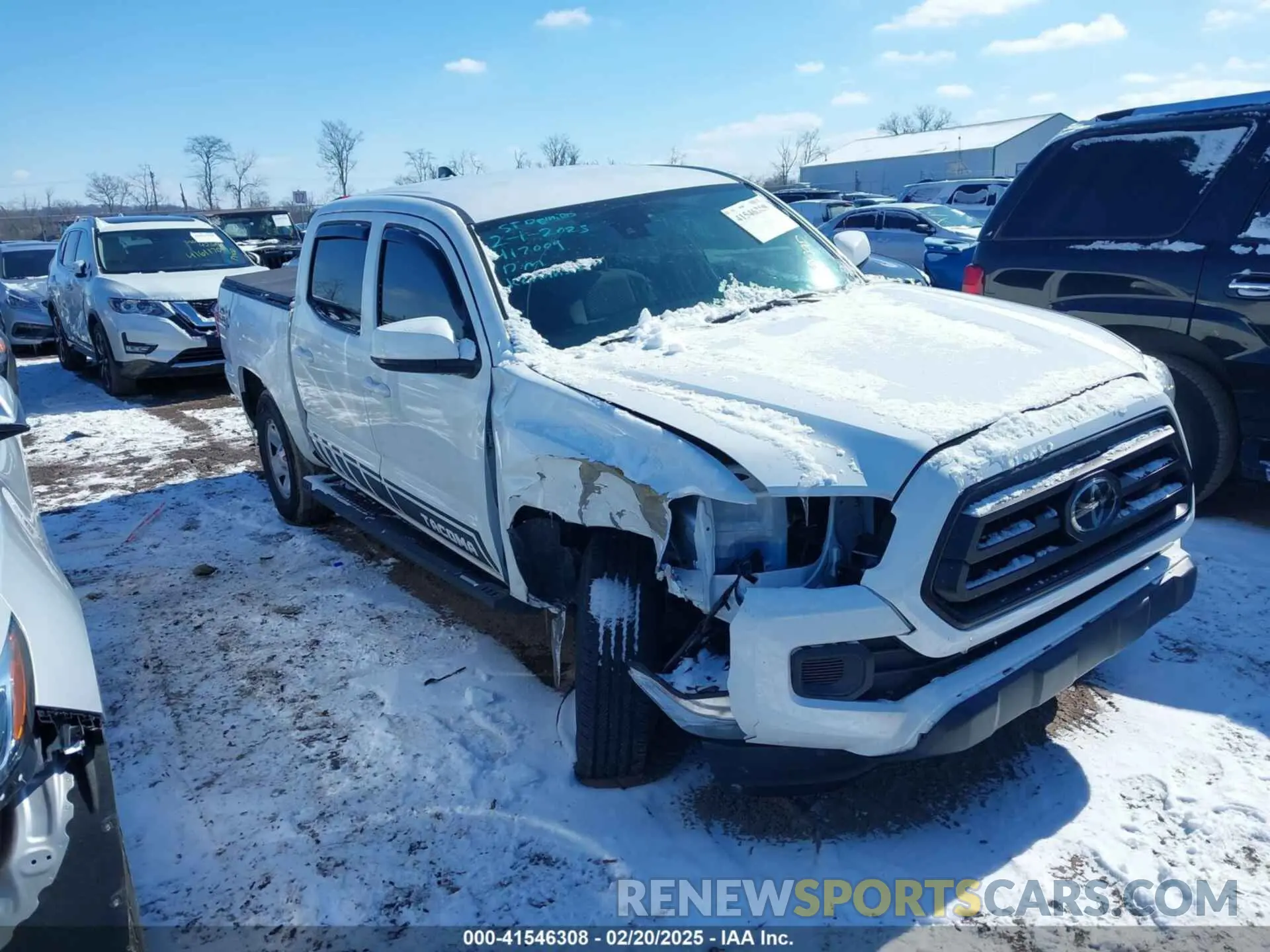 1 Photograph of a damaged car 3TMCZ5AN1MM417009 TOYOTA TACOMA 2021