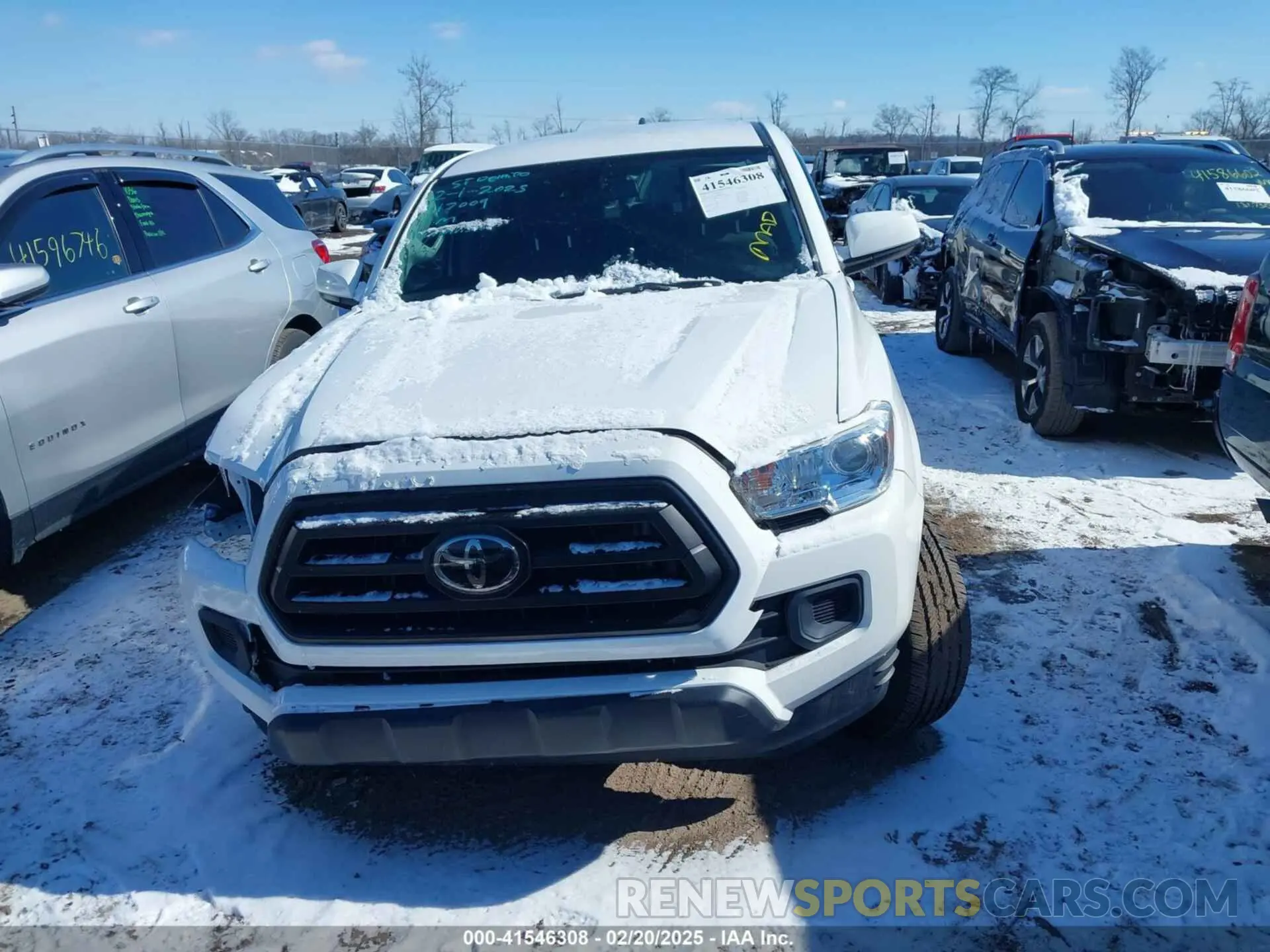 12 Photograph of a damaged car 3TMCZ5AN1MM417009 TOYOTA TACOMA 2021