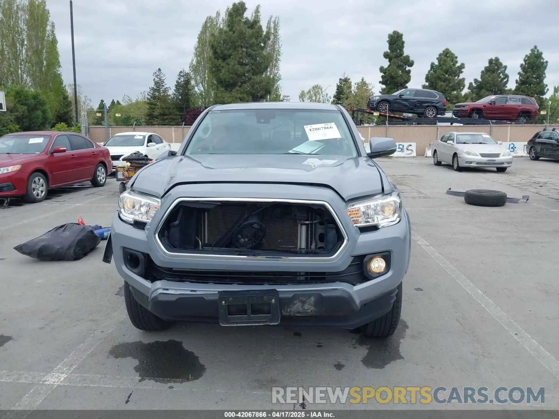 12 Фотография поврежденного автомобиля 3TMCZ5AN1MM422937 TOYOTA TACOMA 2021