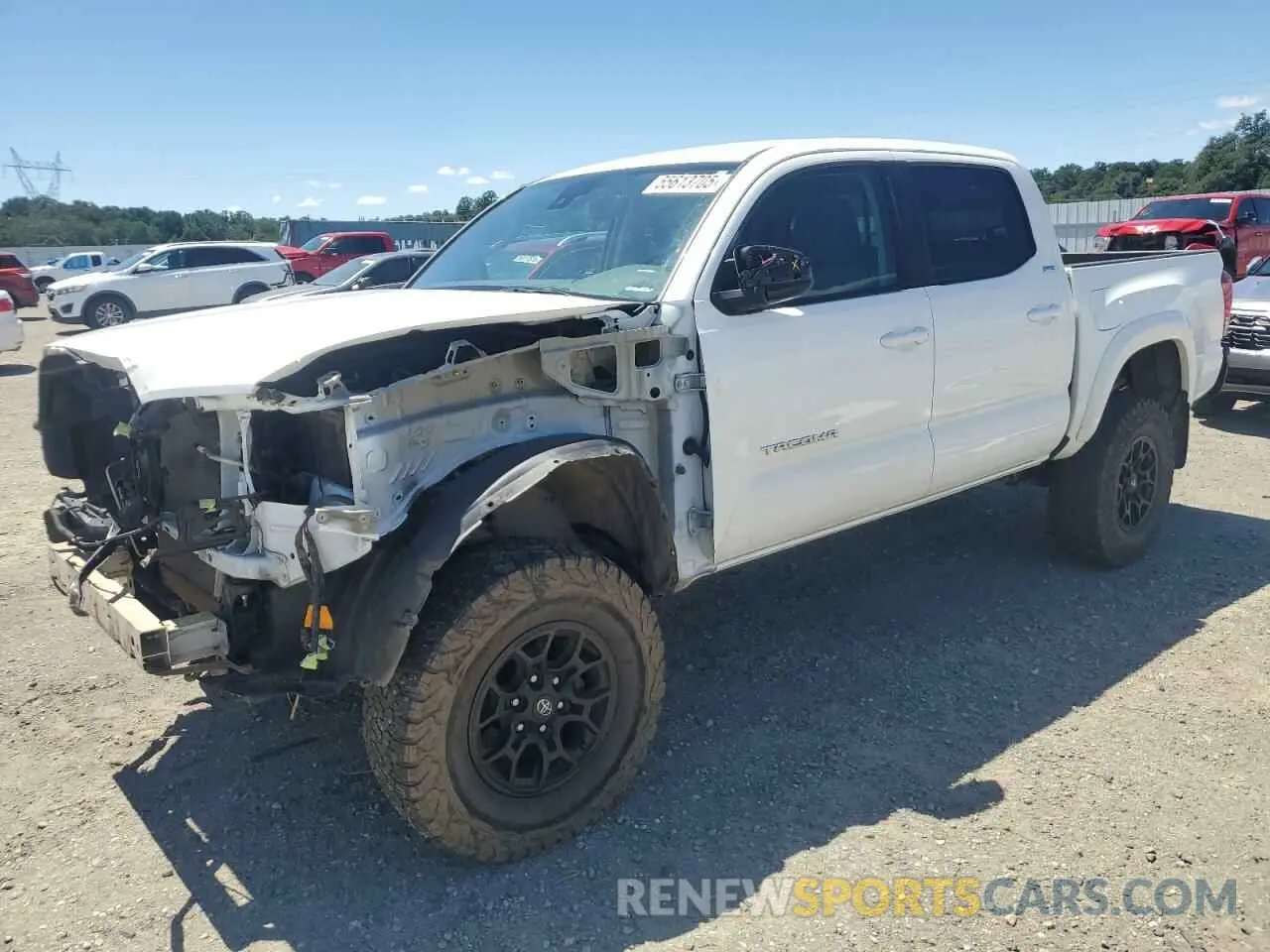 1 Photograph of a damaged car 3TMCZ5AN1MM427085 TOYOTA TACOMA 2021