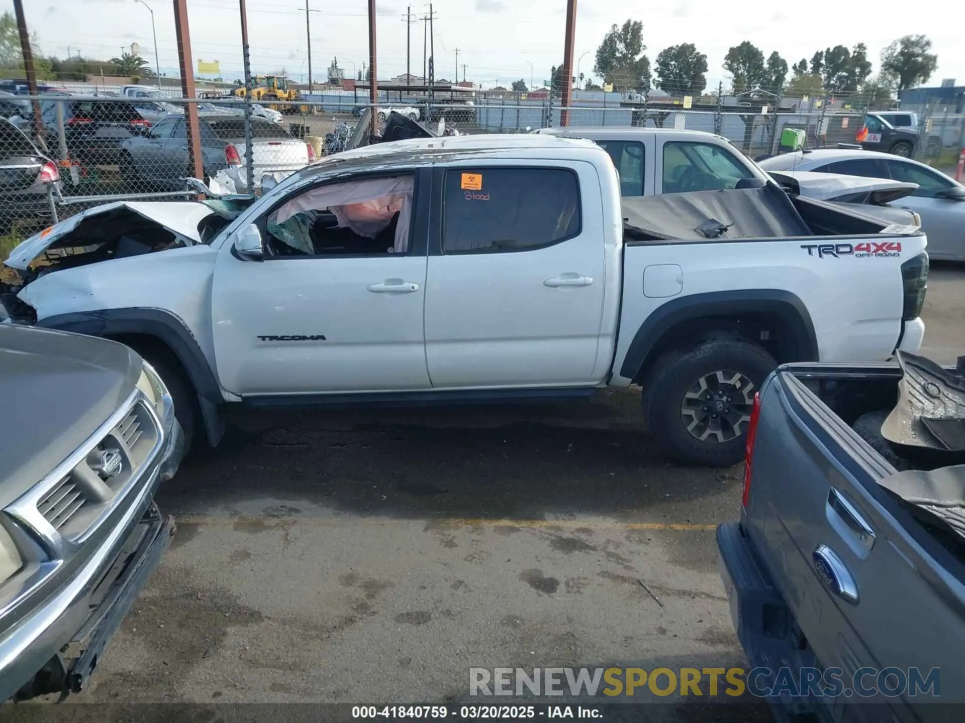 14 Photograph of a damaged car 3TMCZ5AN1MM429354 TOYOTA TACOMA 2021