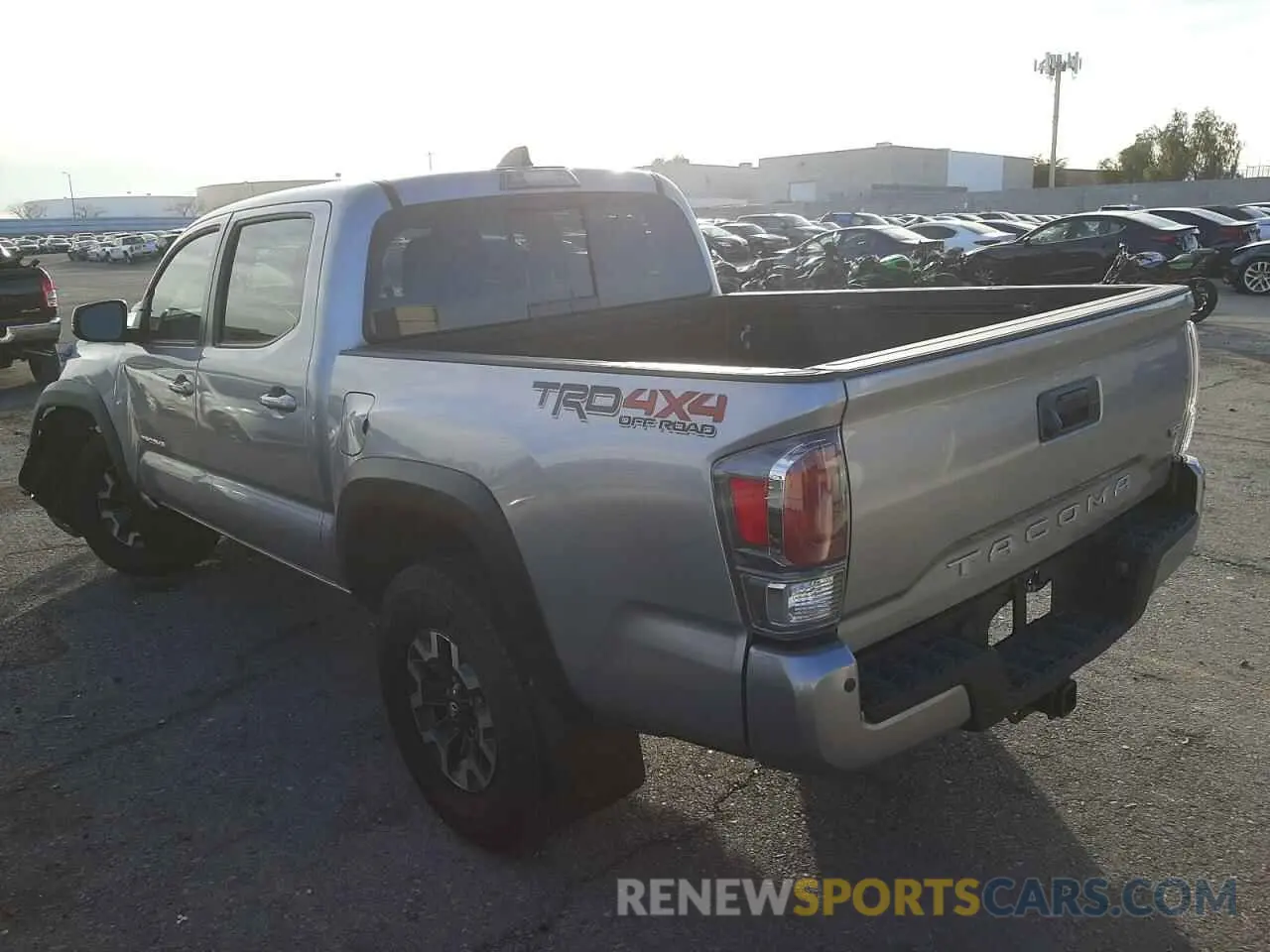 3 Photograph of a damaged car 3TMCZ5AN1MM430746 TOYOTA TACOMA 2021