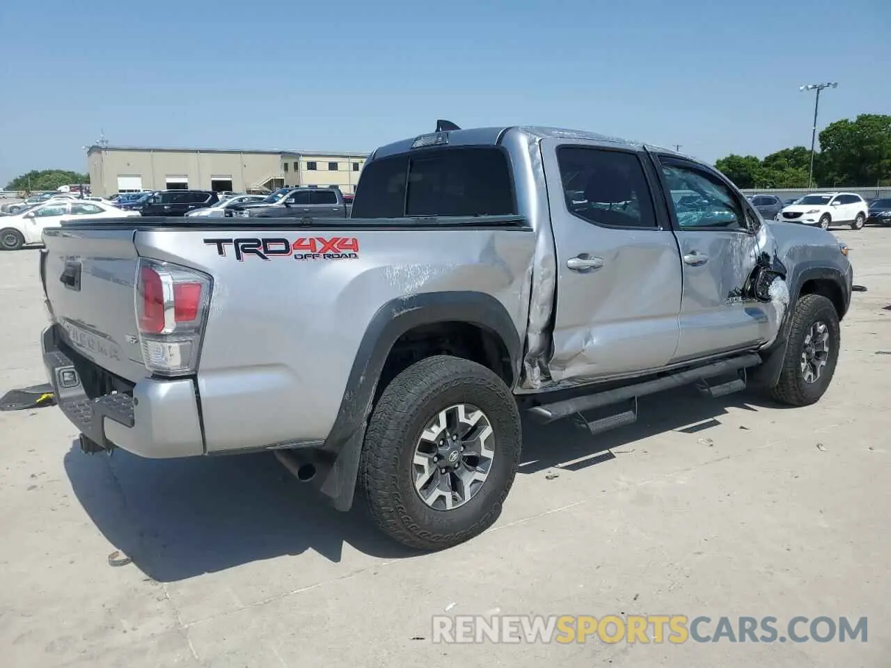 3 Photograph of a damaged car 3TMCZ5AN1MM440032 TOYOTA TACOMA 2021