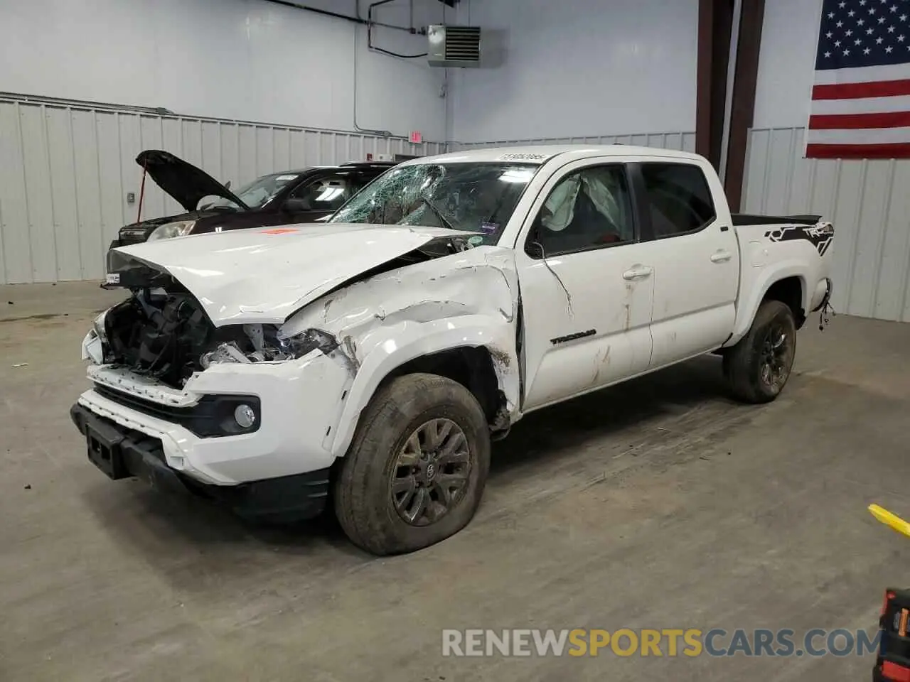 1 Фотография поврежденного автомобиля 3TMCZ5AN1MM444632 TOYOTA TACOMA 2021