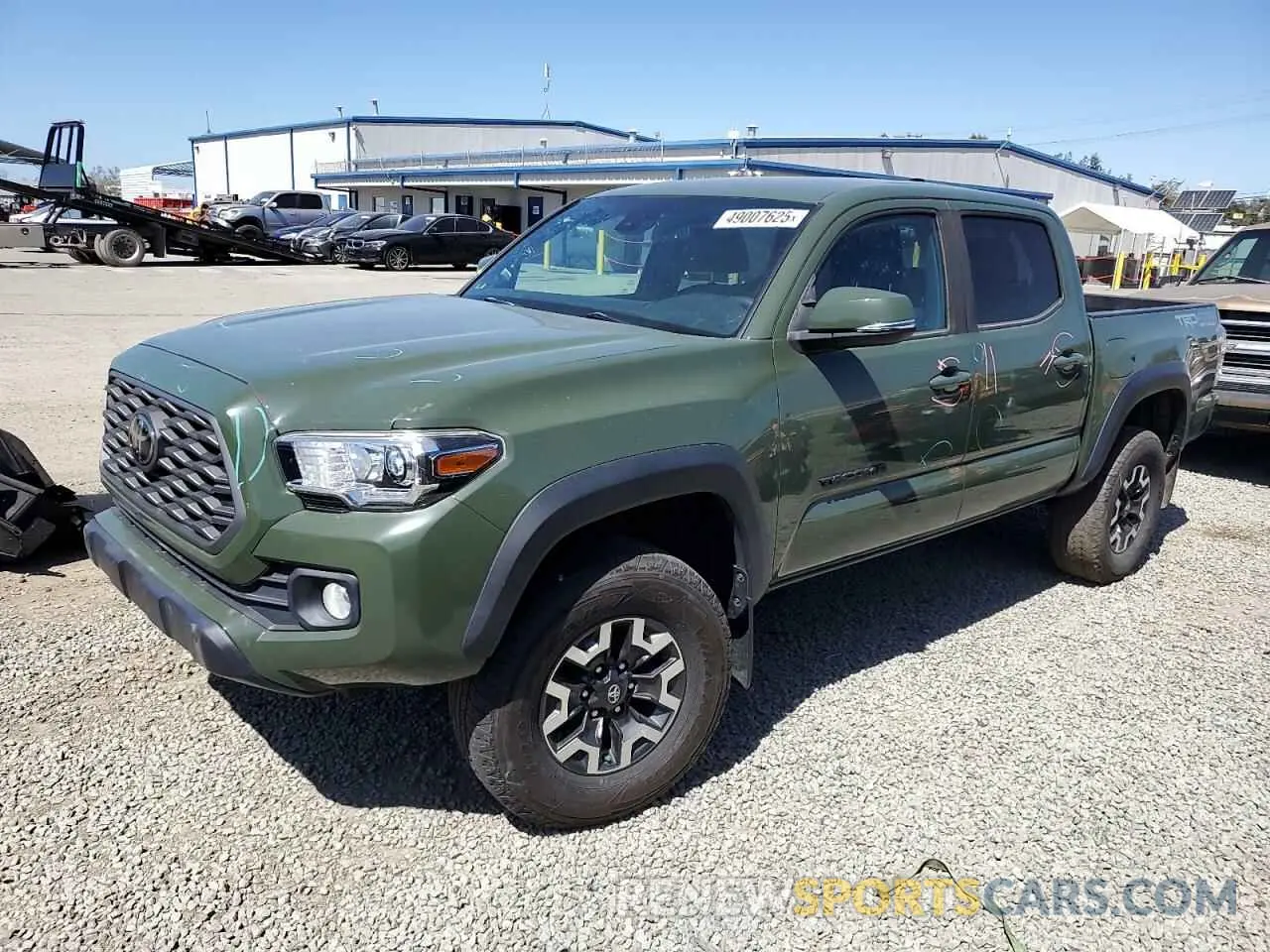 1 Photograph of a damaged car 3TMCZ5AN2MM378155 TOYOTA TACOMA 2021