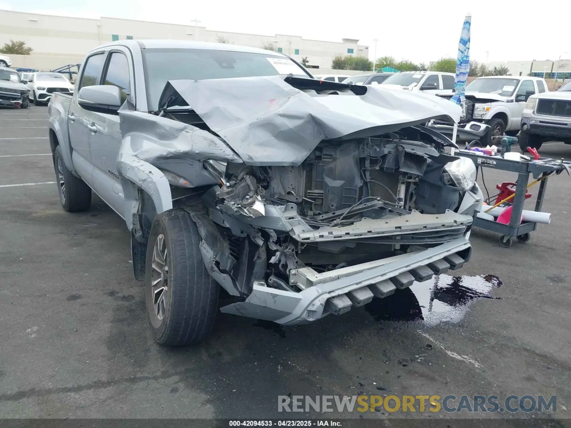 6 Photograph of a damaged car 3TMCZ5AN2MM405869 TOYOTA TACOMA 2021